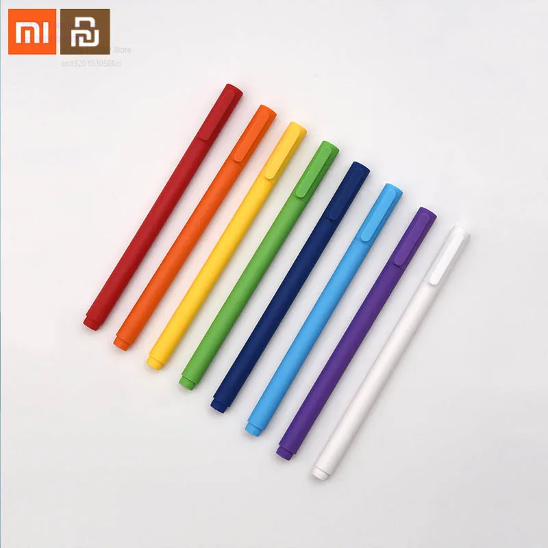 Оригинальная гелевая ручка xiaomi mijia Черная 0 5 многоцветная черная для письма
