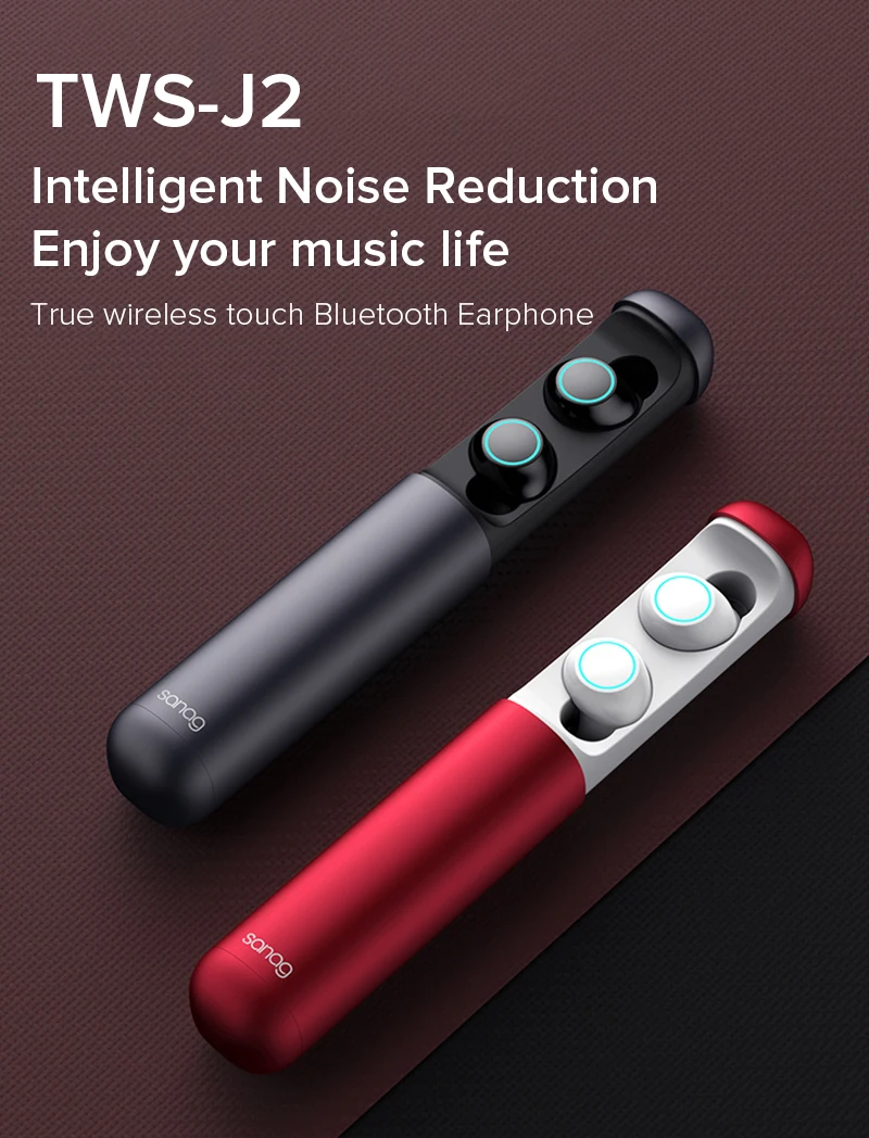 WELTEAYO J2 Мини Bluetooth 5,0 гарнитура стерео наушники-вкладыши TWS с Беспроводной наушники Шум снижение Hedphones музыкальные наушники для iPhone Xiaomi