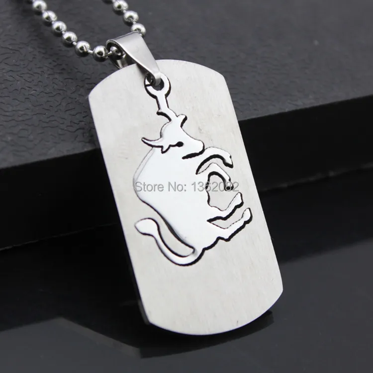 2 в 1 подвеска созвездия Амулет из нержавеющей стали 12 знаков зодиака собака бирка