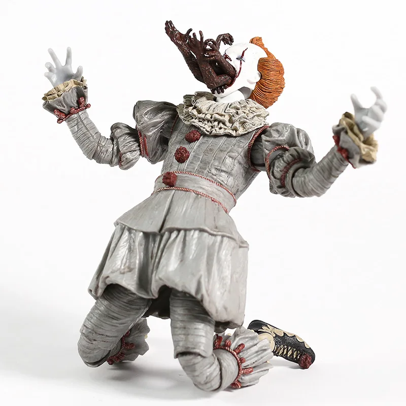 Игрушка NECA Stephen King's It Ultimate танцующий клоун Pennywise с светодиодный ПВХ фигурка Коллекционная модель игрушки