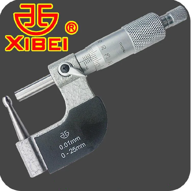 Наружная толщина микрометра микрометр диапазон измерения 0 25 мм Точность 01