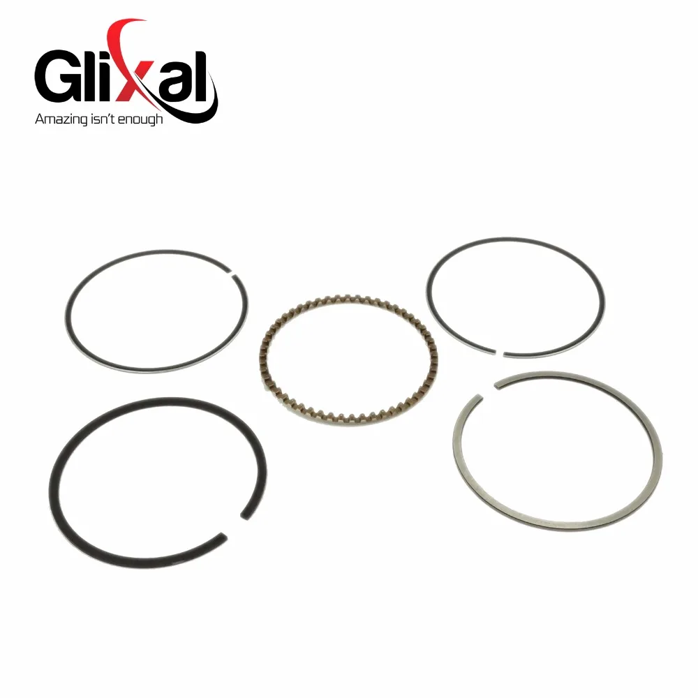Комплект поршневых колец для газового скутера Glixal 139QMB 139QMA GY6 72cc 80cc 47 мм SUNL Vento ABM STELS