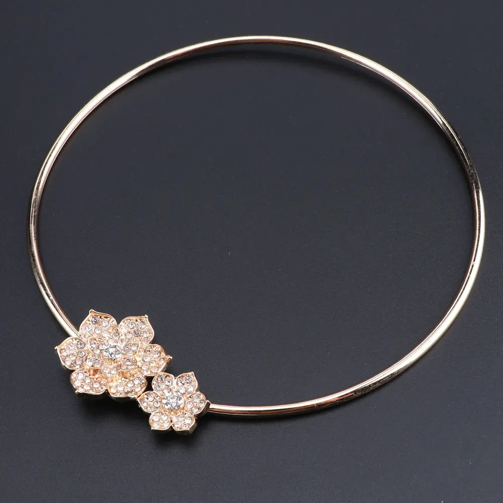 Свадебные наборы ювелирных изделий для невесты набор из хрустальных африканских