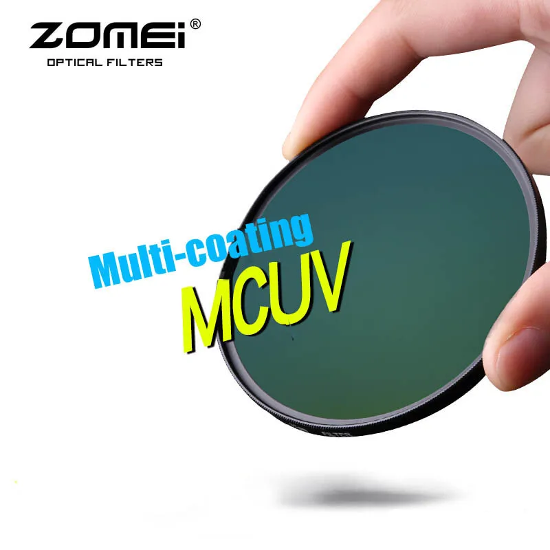 Новинка фильтр ZOMEI 49/52/55/58/62/67/72/77/82 мм MCUV с многослойным покрытием оптическое