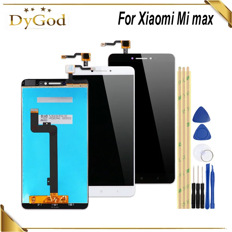 ЖК дисплей и сенсорный экран 6 44 дюйма дигитайзер в сборе для Xiaomi Mi max +