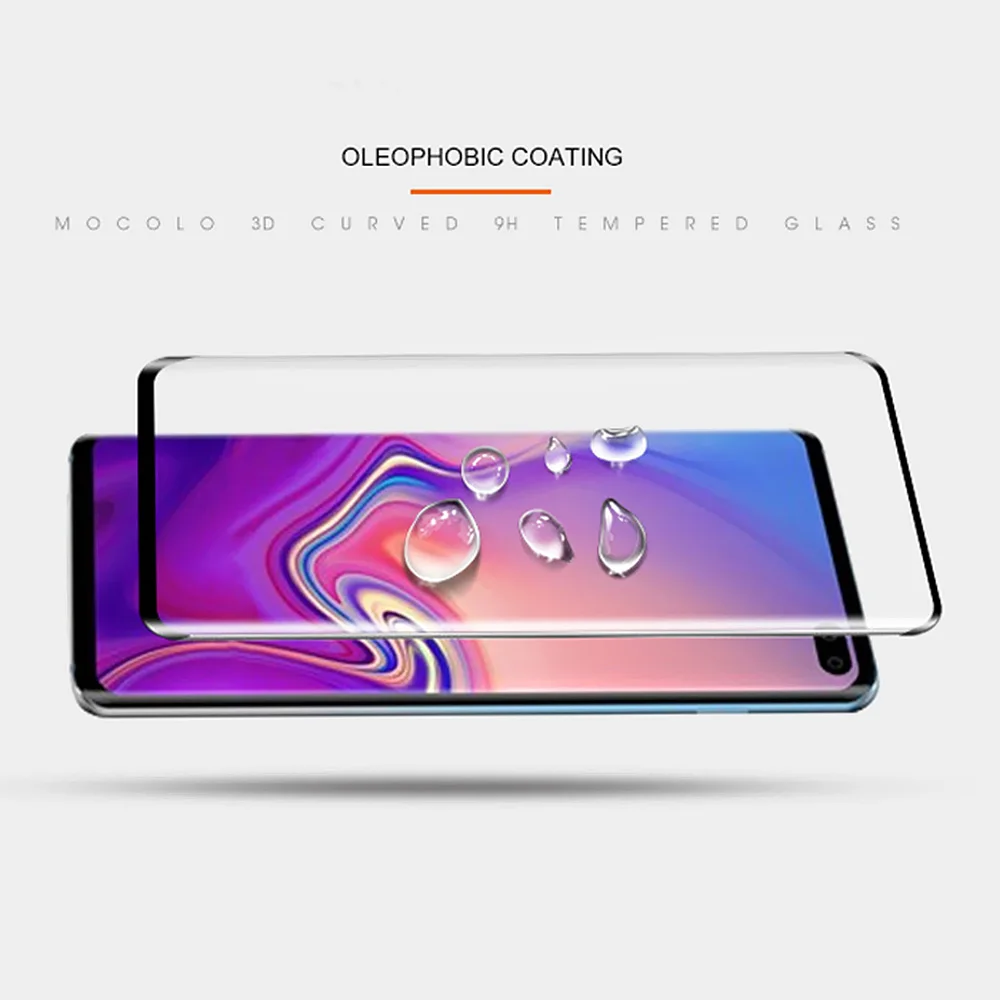 Защитная пленка для экрана из закаленного стекла полное покрытие Samsung Galaxy S10 Plus 3D
