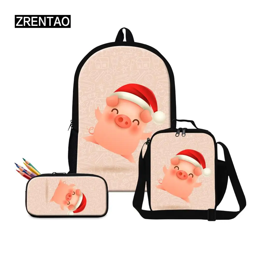 Школьные принадлежности для женщин девочек рюкзаки с Lunchboxpencilcase 3 предмета набор