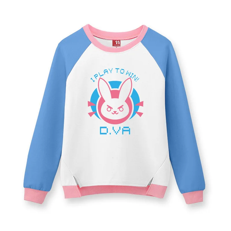 Горячая игра наручных часов D.va толстовка с круглым вырезом на осень для женщин