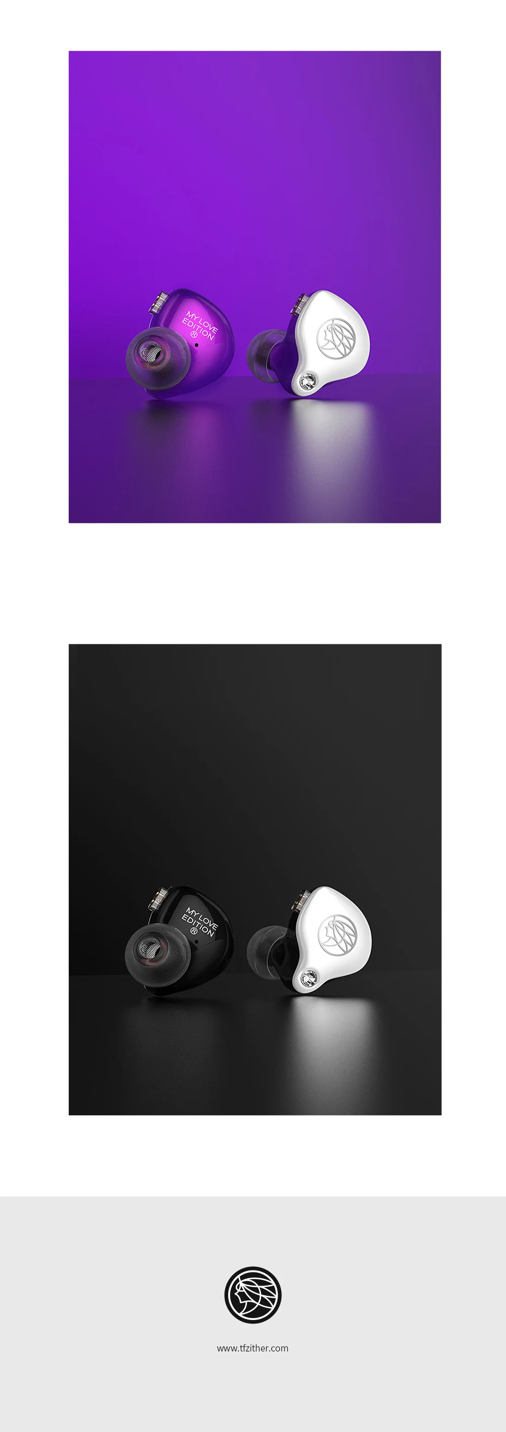 TFZ Mylove edition In Ear Hifi наушники нового поколения 2,5, двойной Магнитный контур движущаяся катушка