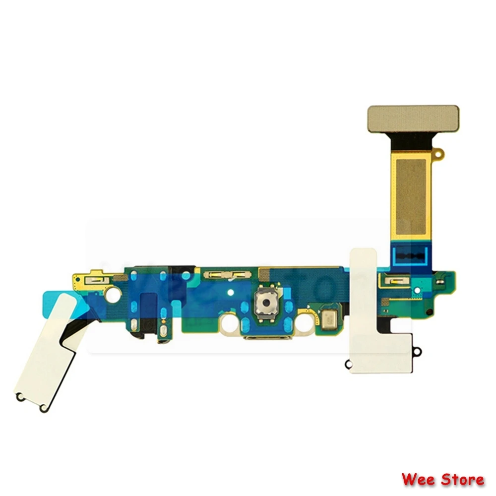 Оригинальный USB порт для зарядки Samsung Galaxy S6 G920F G920S G920K печатная плата зарядное