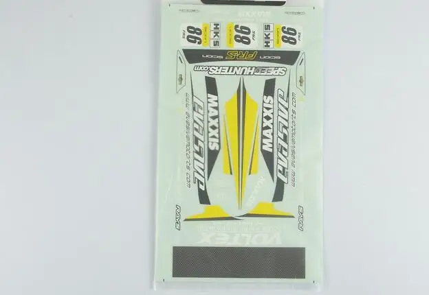 1/10 Scale OnRoad Race Fouring Drift Electric Toyota 86 racing flower sticker/decals For Killerbody FS Racing HSP Redcat Tamiya | Игрушки и
