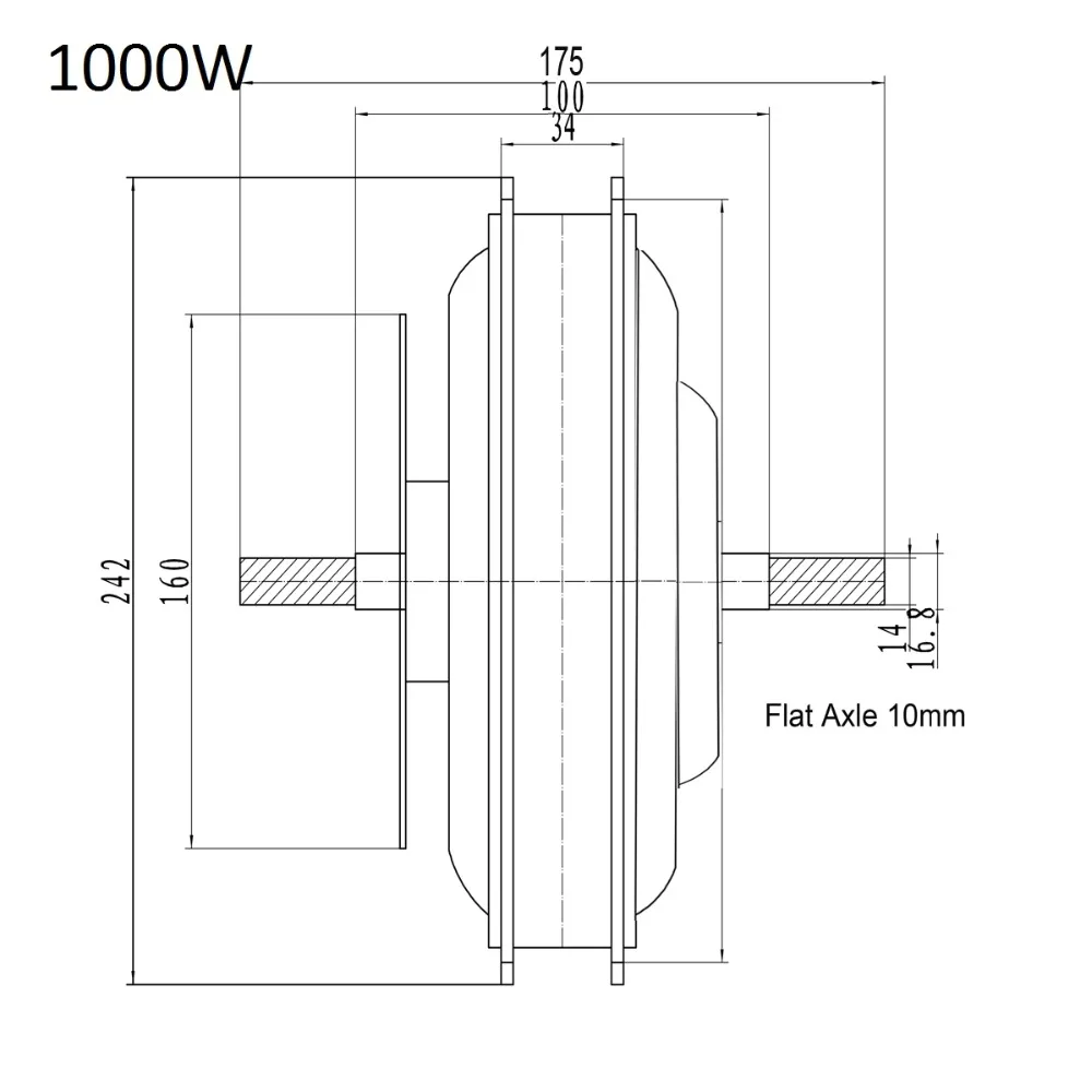 48V 500W 1000W 1500W бесщеточный Non-Шестерни мотор для центрального движения передний/задний мотор электрический велосипед двигатель преобразования Наборы