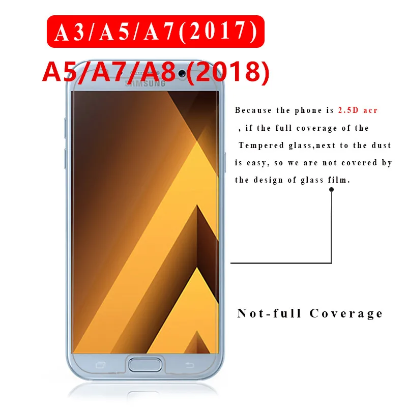 Закаленное стекло для Samsung Galaxy A30 A50 M20 J2 J4 J6 A6 A8 2018 A3 A5 A7 2017 J1 J3 J5 J7 2016 S3 4 5 6 NOTE3 защита