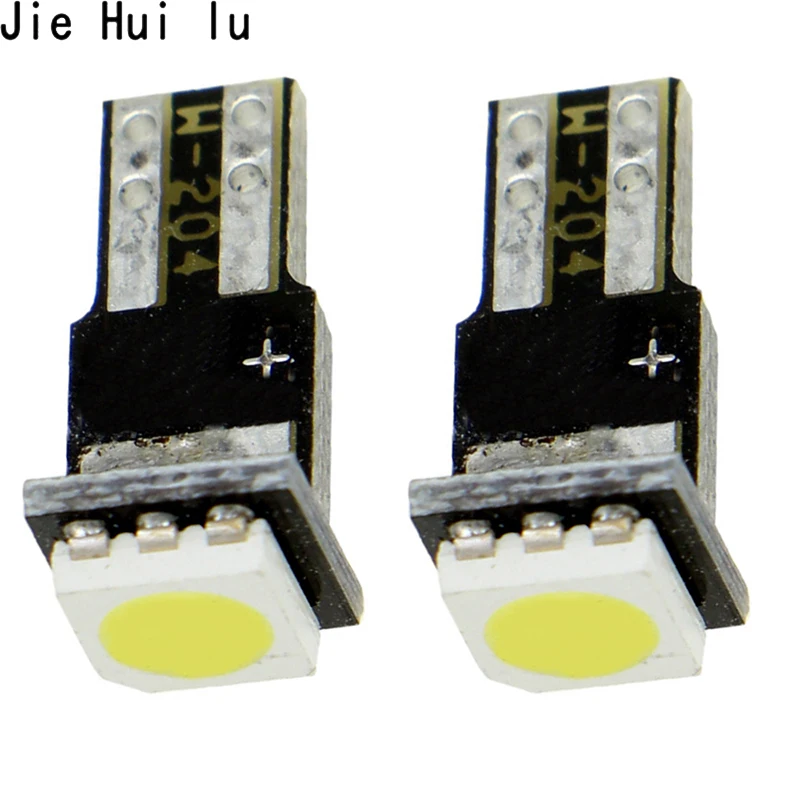 10 шт. T5 5050 1 smd Светодиодная приборная подсветка приборной панели автомобиля Авто