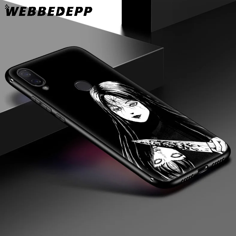 WEBBEDEPP Japanese Horror Comic Soft Case for Xiaomi Redmi K20 7A 4A 4X 5 5A 6 6A S2 Note 8 4 7 Pro Plus Prime |