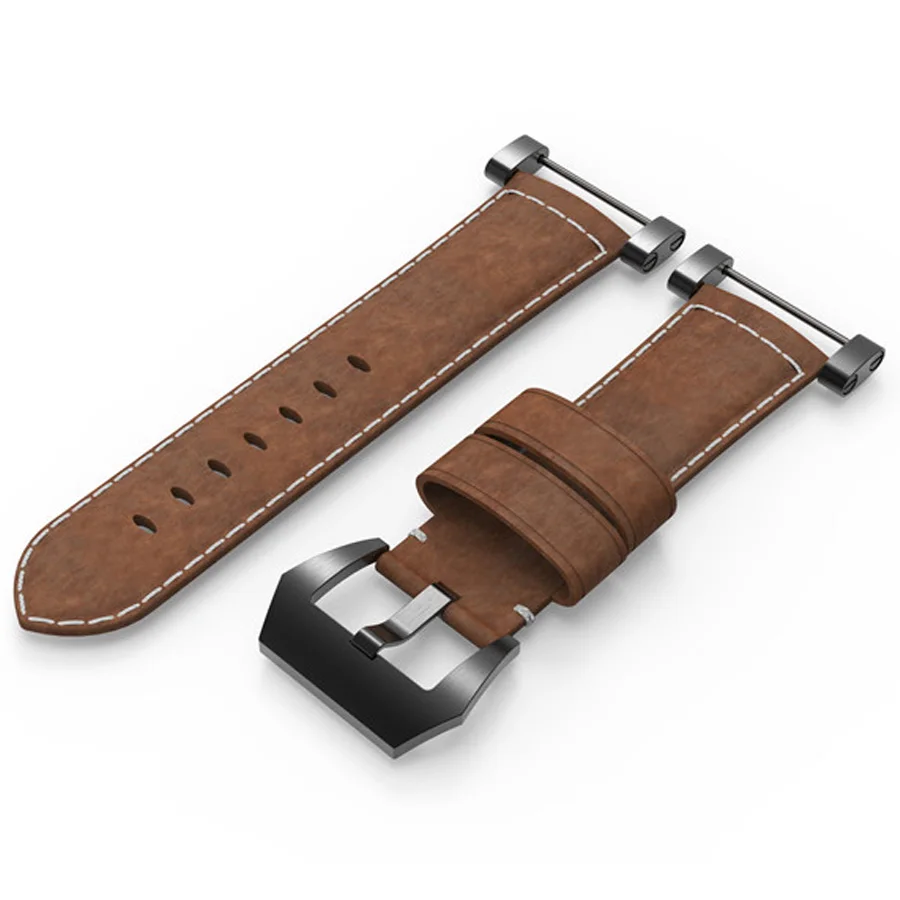 Ремешок из натуральной кожи для смарт часов Suunto серии Core быстрая замена