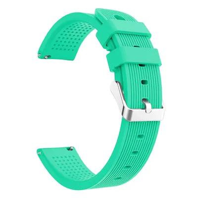 green 20 мм ремешок для часов Amazfit Bip band Молодежные ремешки для Xiaomi Amazt Bip спортивные силиконовые смарт-часы наручные браслет заменить - Цвет ремешка: green