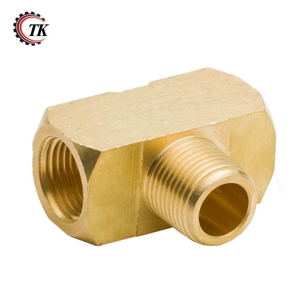 3 сторонний латунный фитинг для труб Мужской Тройник из латуни 3600 130425 1/8 &quot1/4&quot 3/8