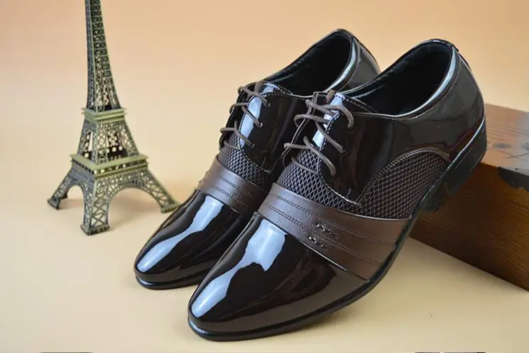 Мужские модельные туфли коллекция 2017 года кожаная мужская обувь Роскошные