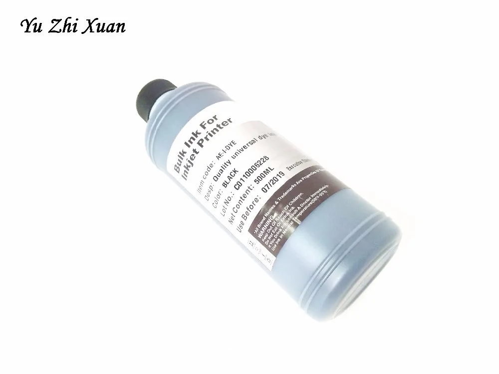 Yu Zhi Xuan! 500 мл чернила общего красителя для Epson WF 3620 3640 7610 7611 7620 WP 4515 4525 краситель