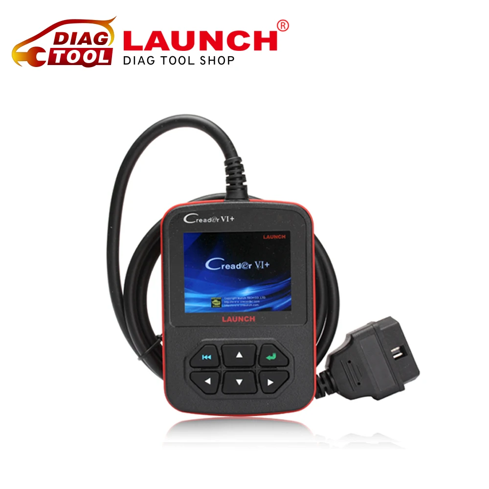 Запуск Creader 6 + поддержка JOBD OBD код сканер creader VI Plus OBD2 OBDII диагностический