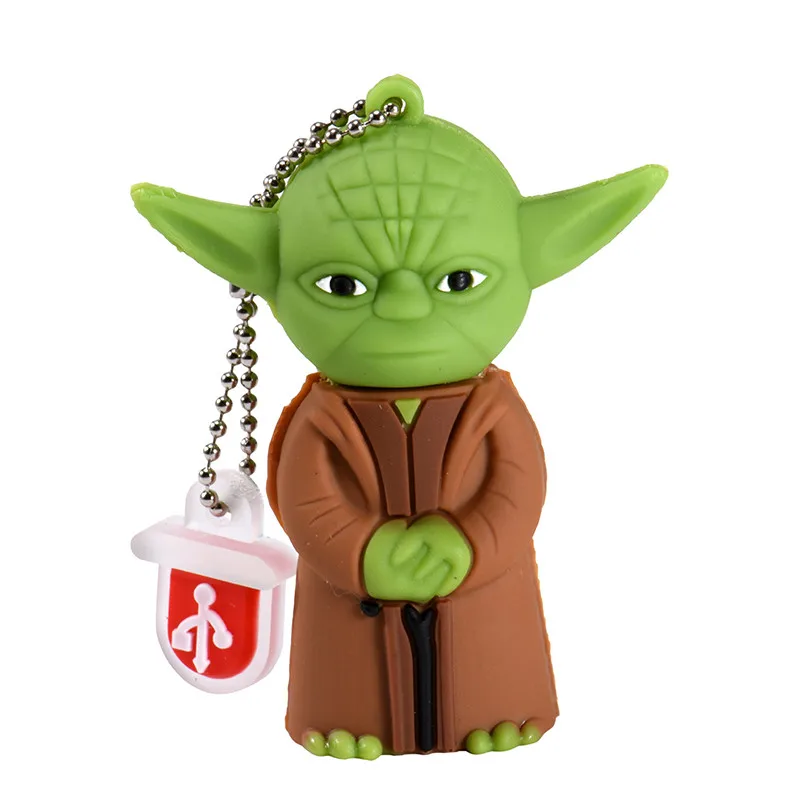 JASTER милый Звездные войны USB флеш-накопитель USB 2,0 флеш-накопитель Миньоны карта памяти Флешка 4 ГБ 8 ГБ 16 ГБ 32 ГБ 64 ГБ подарок - Цвет: D