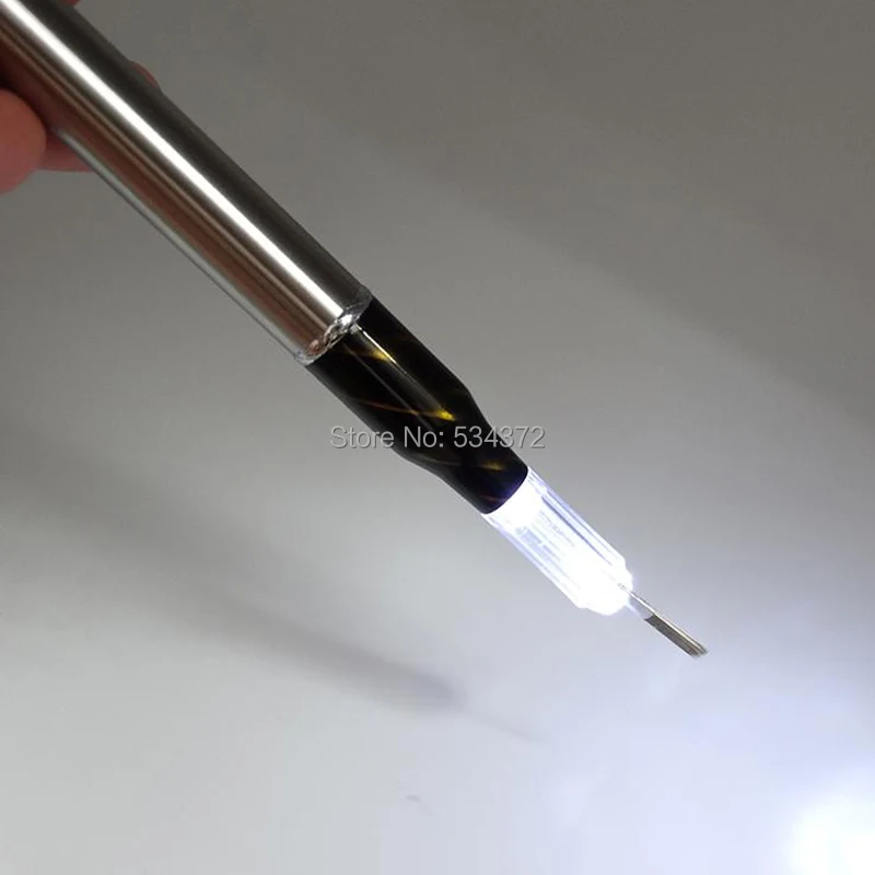 

Professional Microblading Manual Pen Needle With LED Light For Tattoo Needle Eyebrow Makeup artist Tools Kit