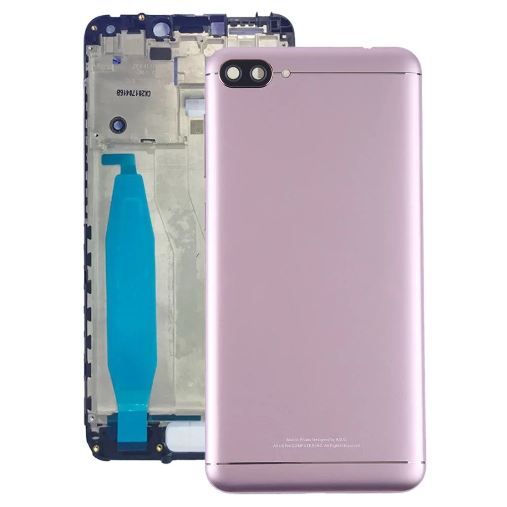 Задняя крышка с задним объективом камеры и боковыми клавишами для Asus Zenfone 4 Max ZC520KL