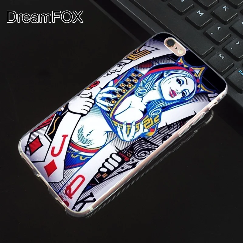 DREAMFOX M252 Luxury Retro Poker Soft TPU Silicone Case Cover For Apple iPhone 11 Pro X XR XS Max 8 7 6 6S Plus 5 5S SE 5C 4 4S |