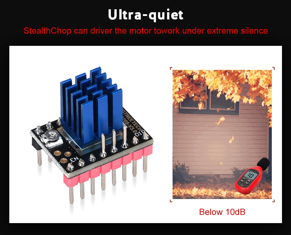 BIGTREETECH TMC2208 V3.0 шаговый двигатель драйвер 3d части принтера VS TMC2209 TMC2130 к SKR V1.3 MKS GEN L Ramps 1,6 плата управления