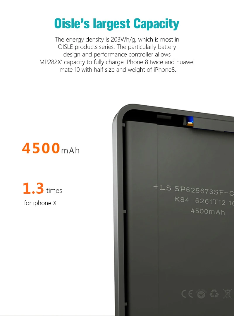 Qi беспроводной приемник power Bank для iPhone 7/samsung Galaxy S5/Xiaomi Redmi Note 5 Чехол для зарядного устройства