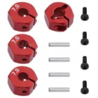 4 шт., алюминиевые ступицы с шестигранным хвостовиком 7,0 дюйма, 12 мм