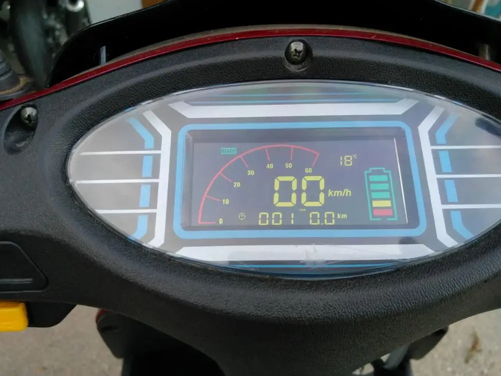 48-120v LCD Display Instrument Speedometer For Electric Scooter Motorcycle Tricycle ATV Battery Indicator Ddometer Dashboard | Инструменты