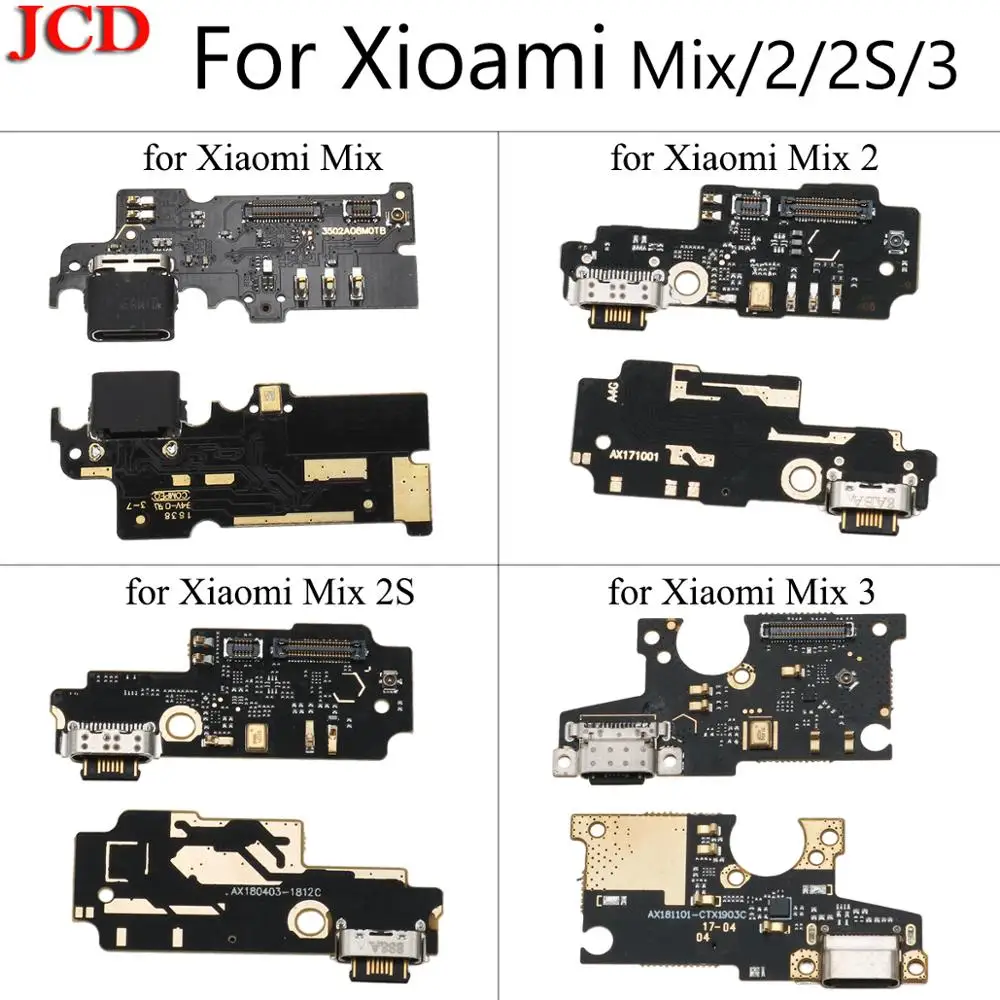 JCD для Xiaomi MIX USB зарядный порт док разъем зарядная плата гибкий кабель с микрофоном
