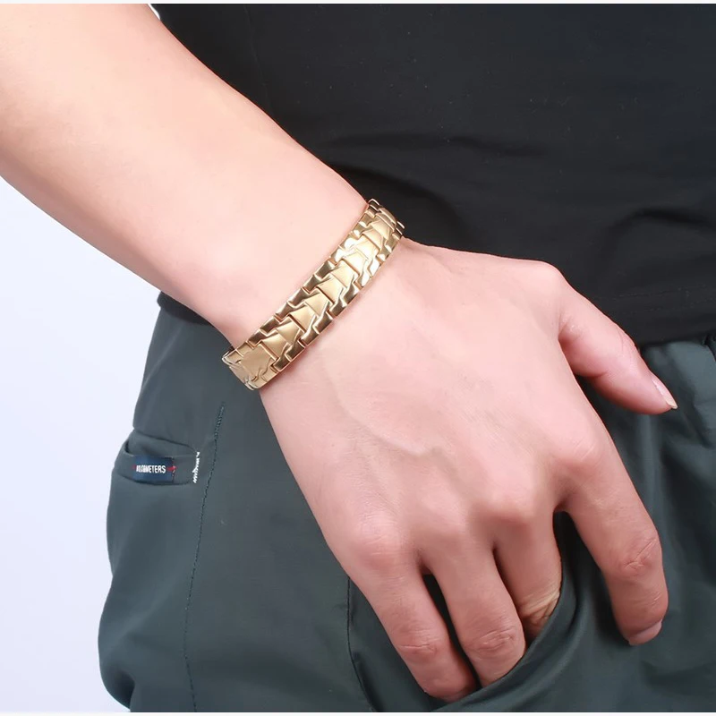 Магнитный браслет для мужчин и женщин из нержавеющей стали 316|chain pearl bracelet|chain