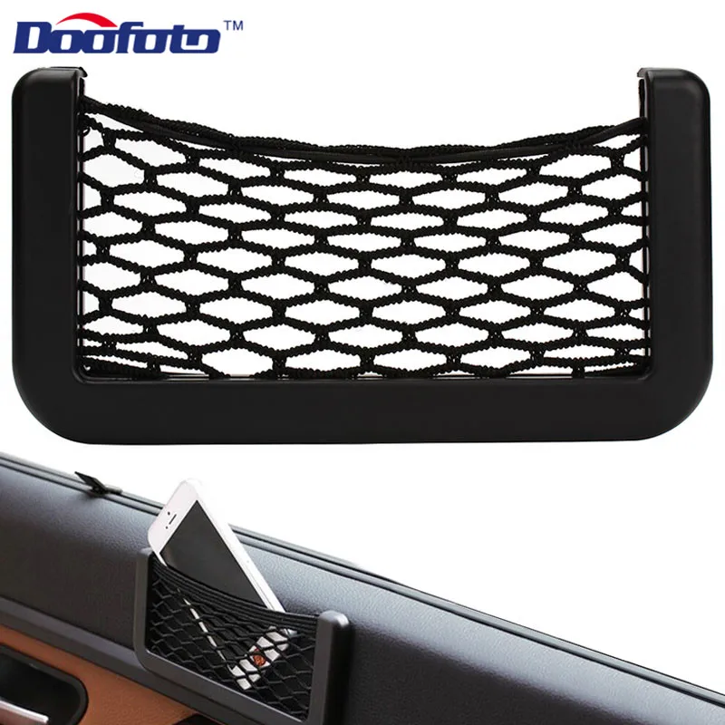 Автомобильная сумка для хранения органайзер сиденья карман телефона сетчатая