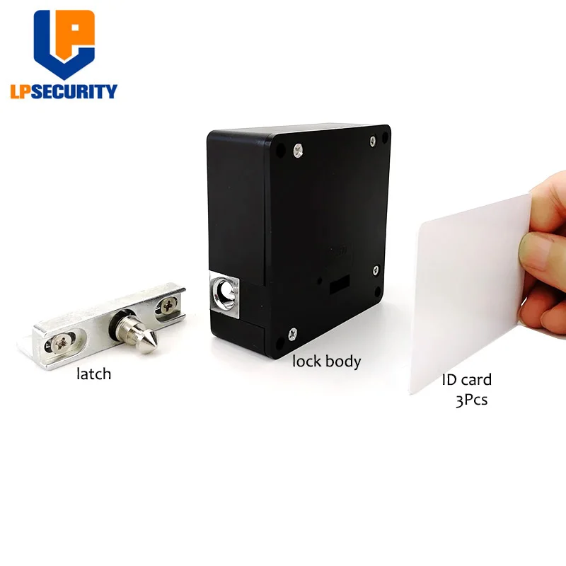 lock y 3 cards RFID M1 карты ребенка безопасный Невидимый шкафчик ящика замки смарт-карты черный Электронный скрытый Умный Замок Интеллектуальная блокировка шкафа - Цвет: lock y 3 cards