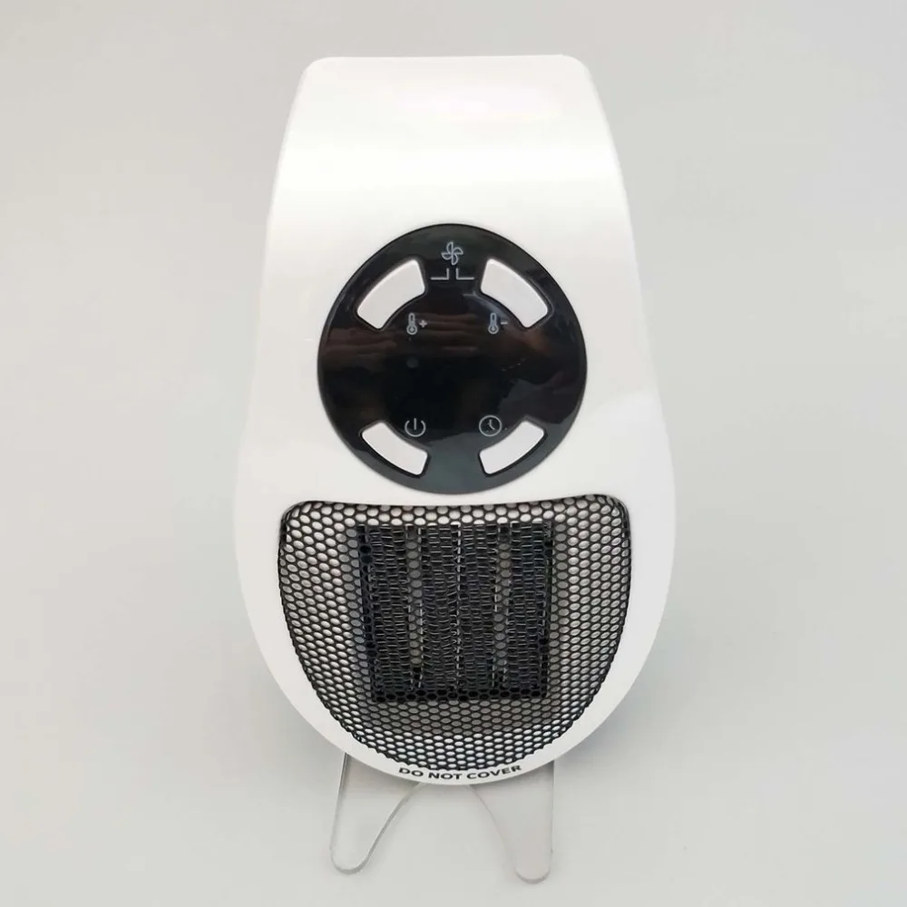500w 220v Портативный подключаемого модуля электрическая настенная розетка обогреватель Электрический тепловентилятор USB гаджеты