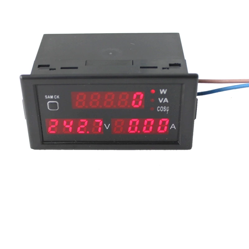 Горячая Dl69 2048 Ac 80 300V 100A Lcd Цифровой Многофункциональный Вольтметр переменного