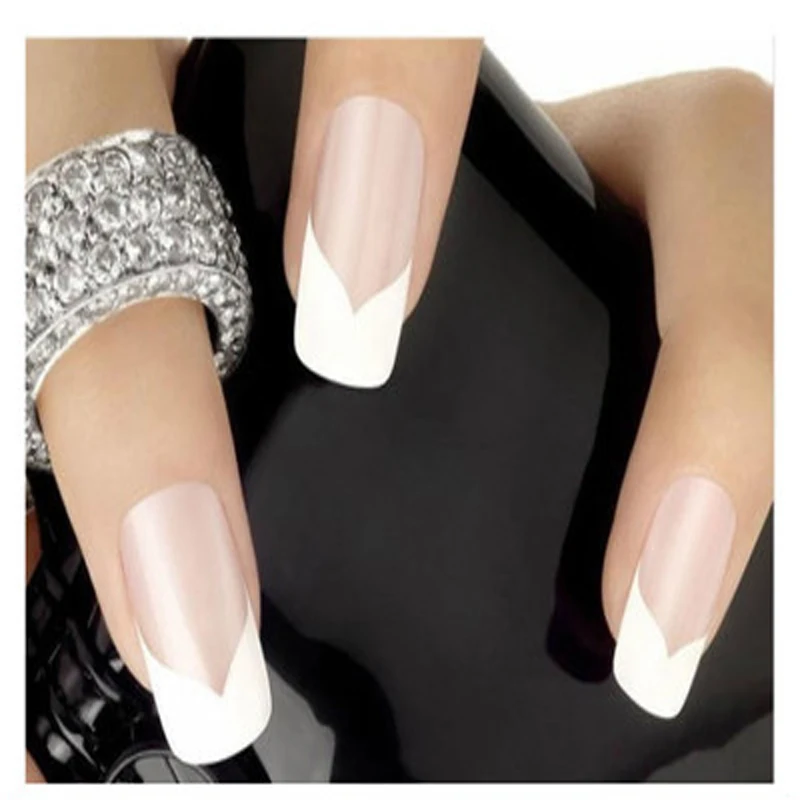 Putimi стикер для ногтей Французский маникюр украшение для ногтей дизайн Nailart стикер s для ногтей аксессуары стикер искусство 48 шт/1 лист