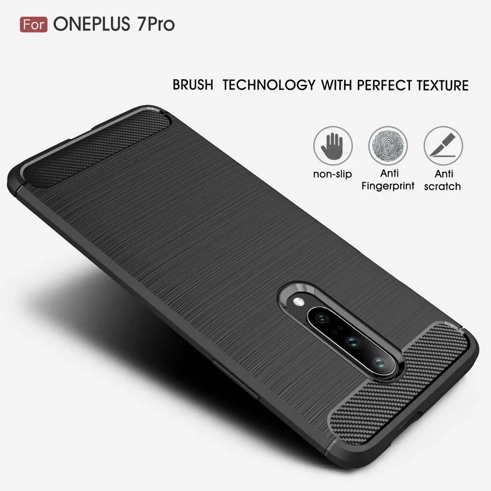 Чехол из ТПУ для OnePlus 7 OnePlus7 Pro 2019 GM1910 GM1911 Мягкий силиконовый чехол One Plus 1 + 1Plus 1Plus7