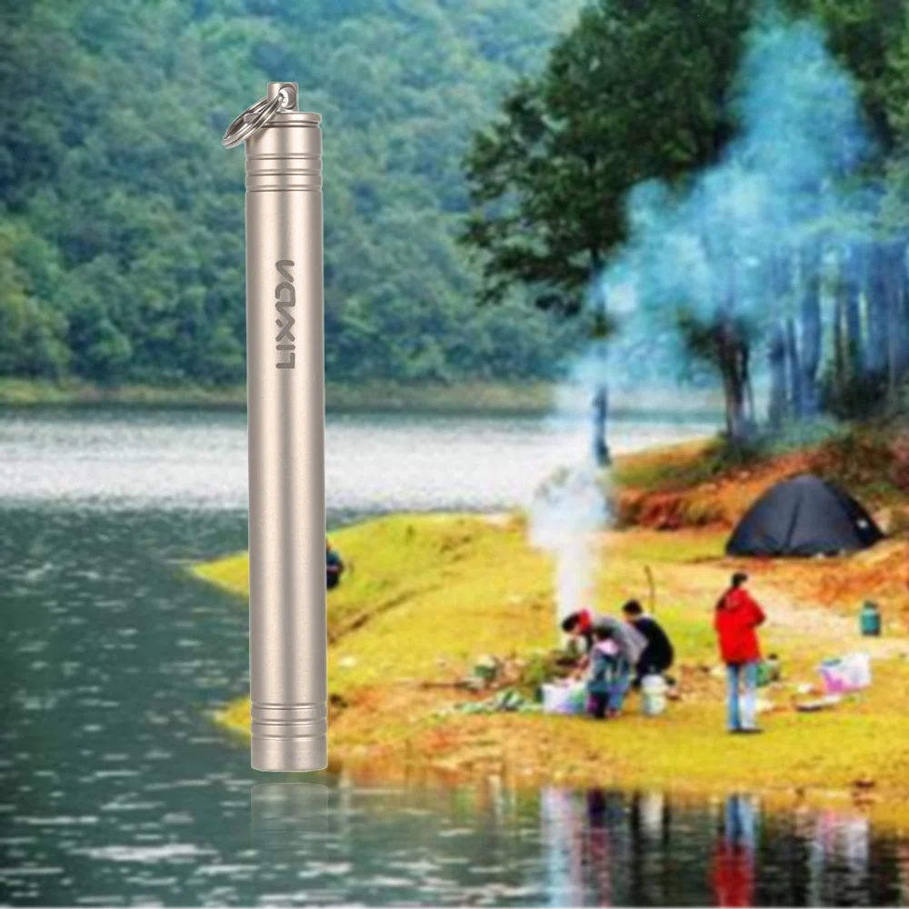 Lixada Титан Водонепроницаемый держатель зубочистки чехол портативная зубочистка