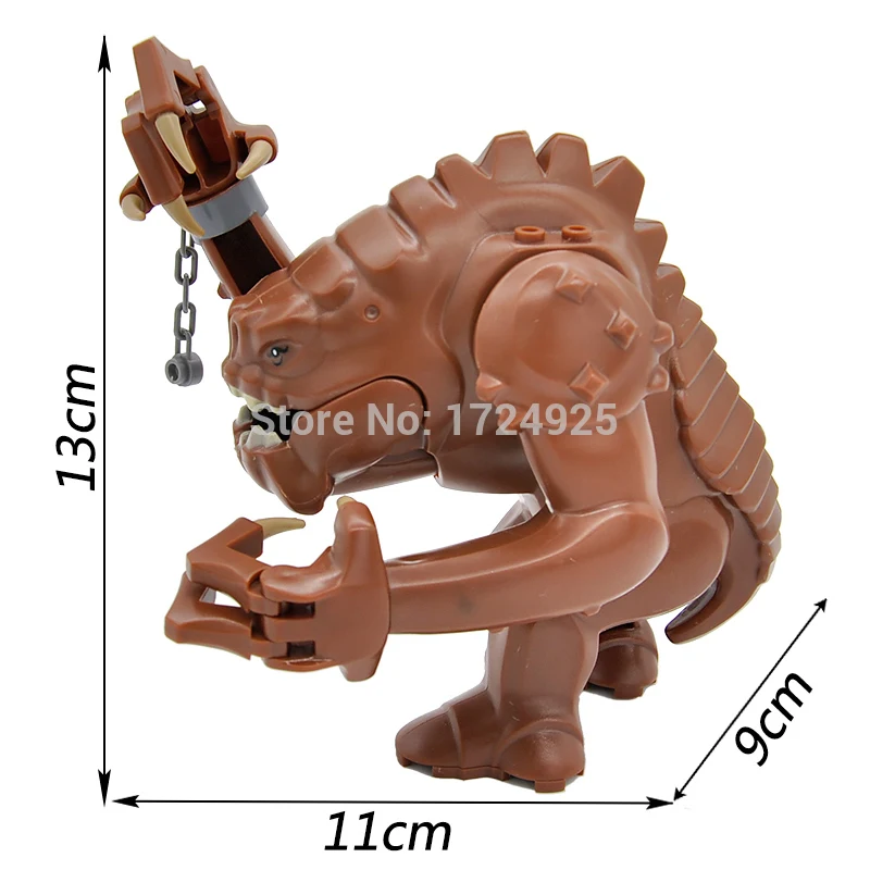 Одиночная продажа Rancor и Dewback блок Набор фигурок строительные блоки модели