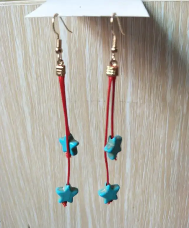 Ed 0340 2017 новые Горячие ретро модные красные восковые линии Дизайн зеленые звезды