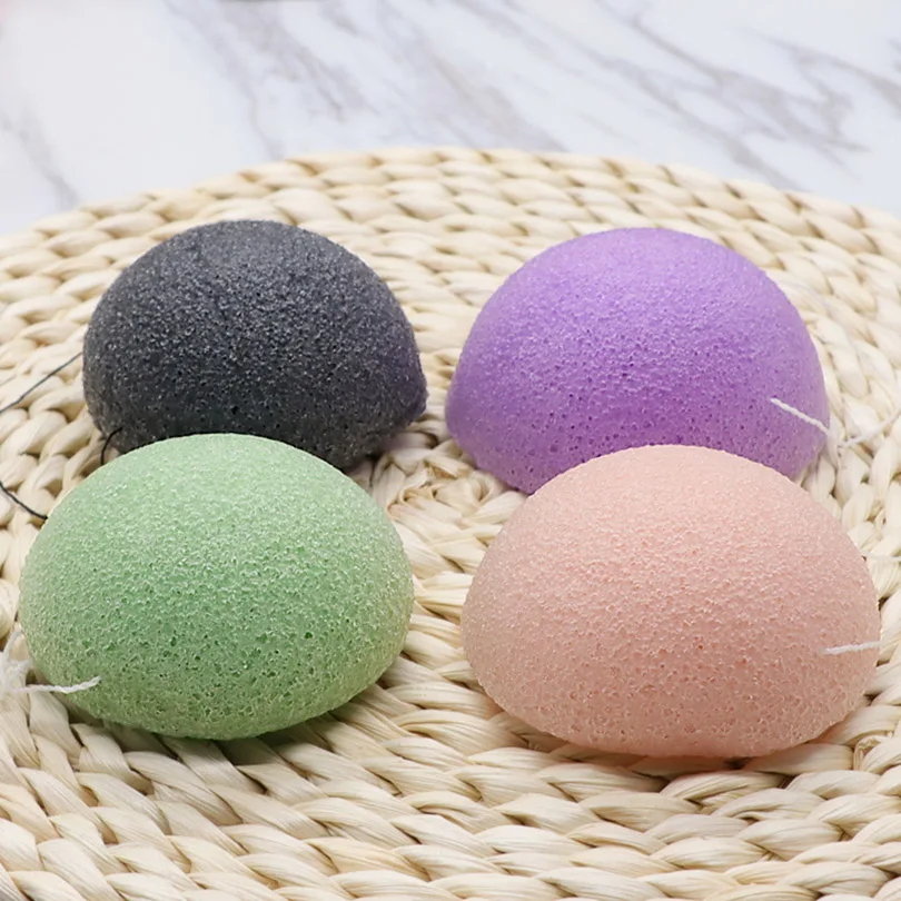 20 шт./лот высокого качества Konjac Sponge натуральный Konjac Puff лица очиститель пор для вспенивания губкой для очистки