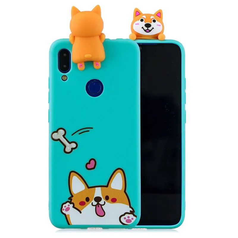 1 Funda Xiao mi Red mi Note 7 Pro Чехол 3D Kawaii силиконовый чехол для Etui Xiao mi Red mi Note 5 6 7 Pro Xio mi a2 lite чехол для телефона - Цвет: 1