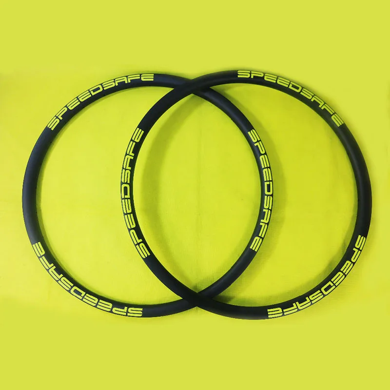 Ассиметричные карбоновые велосипедные диски SPEEDSAFE 29er MTB ENDURO 40 мм 28 34 Внутренняя