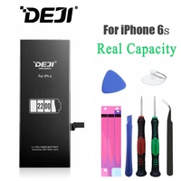 deji original li ion battery for iphone 6 battery 6s 6sp 7p 8 x replacement fresh battery real high capacity