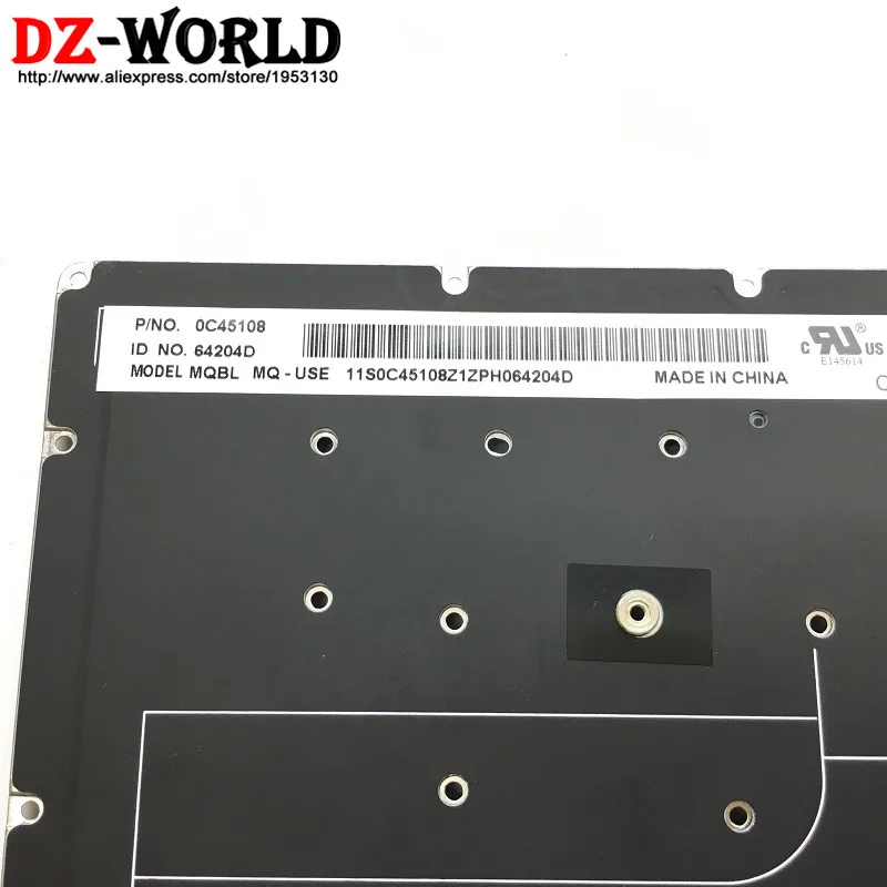 Новая Оригинальная английская клавиатура с подсветкой для Lenovo Thinkpad X1 Carbon 2nd Gen 20A7