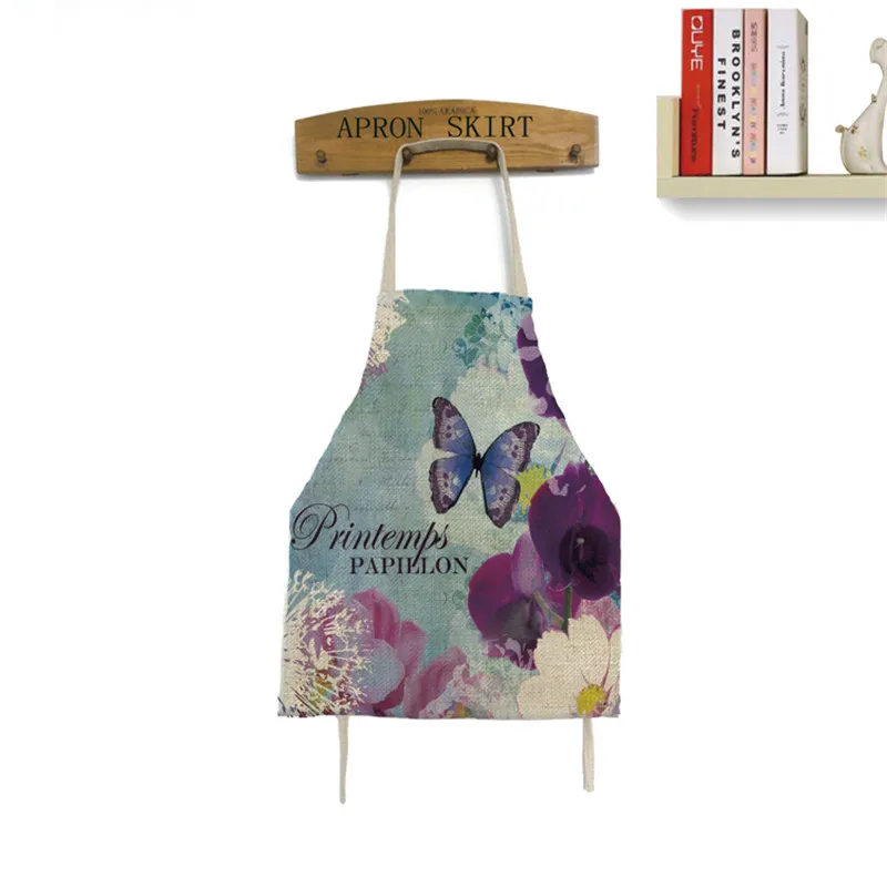 Фартук для приготовления пищи с бабочкой и стрекозой смешной фартук новинка